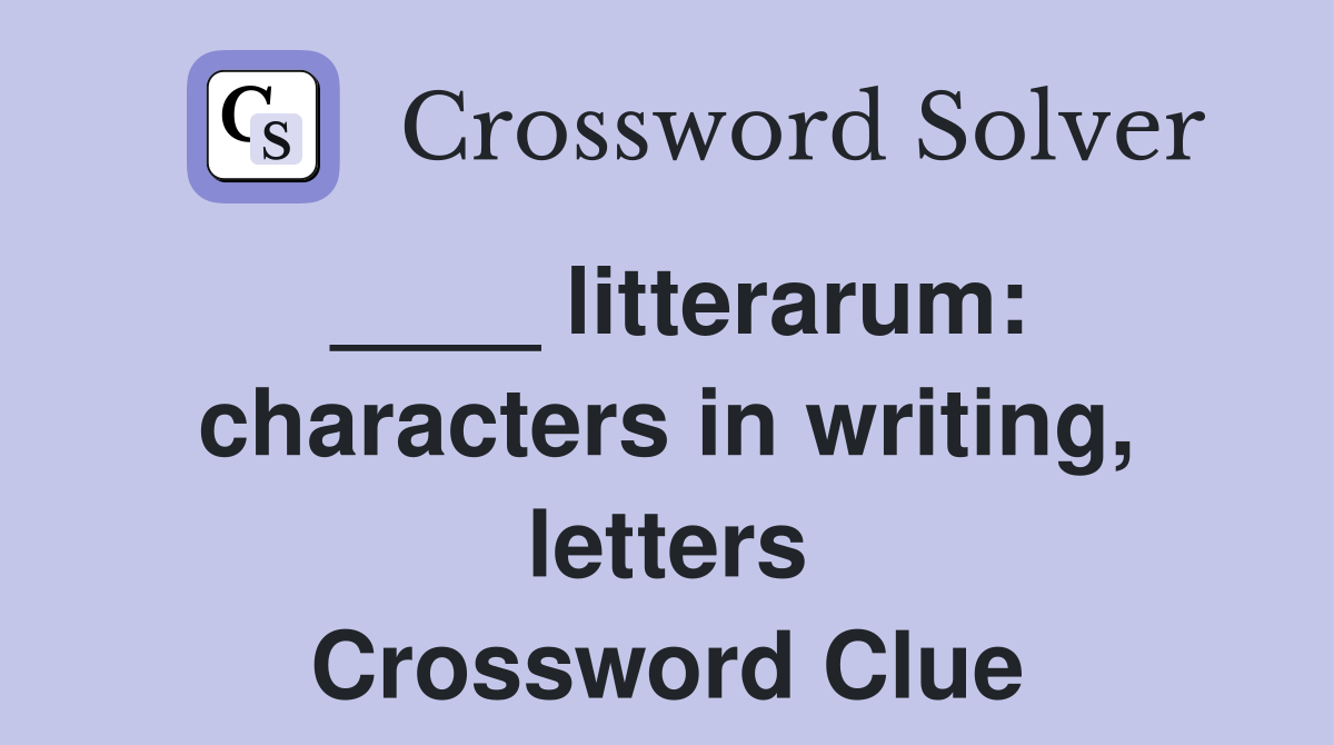 creative writing 10 letters crossword clue